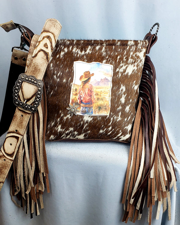 Cowgirl Bucket Crossbody Bag