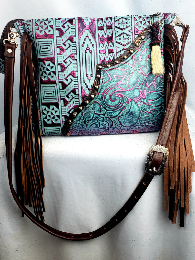 Rio Rose Indios Desert Style Crossbody Bag